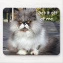 Cat and Mouse-Pad mousepads by JOLEANWHEELER Cat and Mouse-Pad mousepads