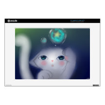 Cat and star skins for 15" laptops