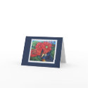 cat and the butterfly note card