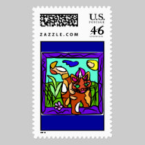cat and the hat1 postage