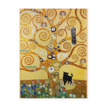 Cat and Tree of Life postcards