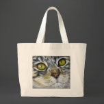 Cat Art - Blink Tote Bags