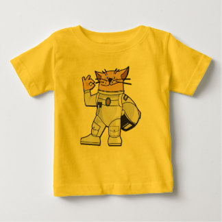 astronaut cat t shirt