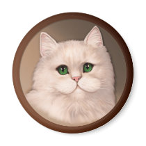 Cat Attitude magnets by Spice Cat Attitude magnets