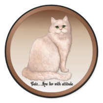 Cat Attitude stickers
