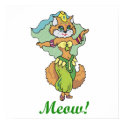 Cat Belly Dancer posters