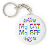 Cat BFF Key Chain