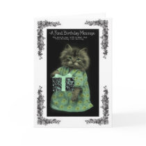 Cat Birthday Card