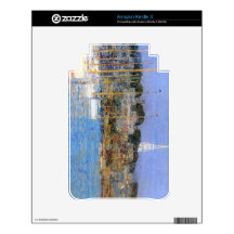 Cat Boats, Newport by Childe Hassam Skin For The Kindle 3