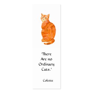 Cat Bookmark profilecard