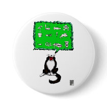 cat breath! buttons by wolffreeborn cat breath! buttons