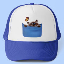 Cat & Butterfly hats