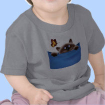 Cat & Butterfly t-shirts