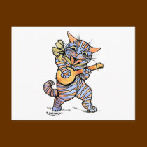 Cat by Louis Wain postcards