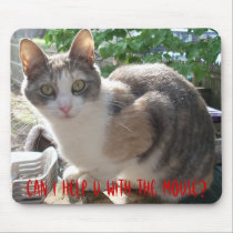 CAT: Can I Help U With The Mouse? mousepads