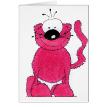 cat greeting card