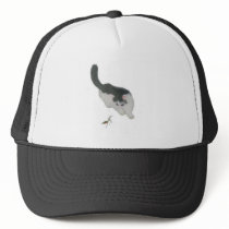 Cat Chasing Cricket hats