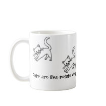 Cat Chips mugs by hollylou42 Cat Chips mugs