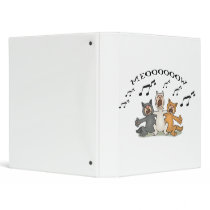 Cat Choir binders