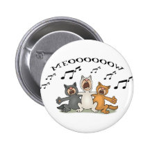 Cat Choir Button