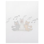 Cat Choir Letterhead Design