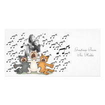 Cat Choir photo cards