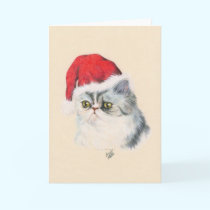 Cat Christmas cards