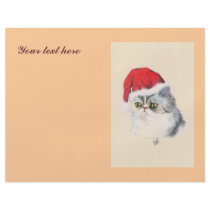 Cat Christmas Custom Flyer