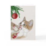 Cat Christmas fun cards