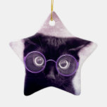 Cat Christmas Tree Ornament