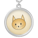 Cat. Cute ginger kitty. Pendant