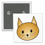 Cat. Cute ginger kitty. Pins