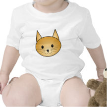 Cat. Cute ginger kitty. Tees