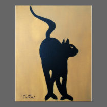 Cat Dance print posters