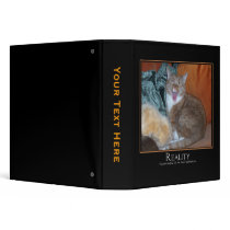 Cat Demotivator Binder
