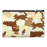 cat desert silhouette travel accessories bag