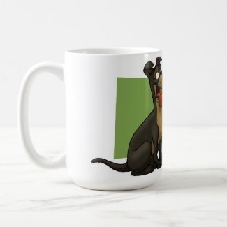 Cat & Dog Mug mug