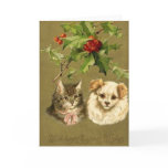 Cat & Dog's Christmas Card