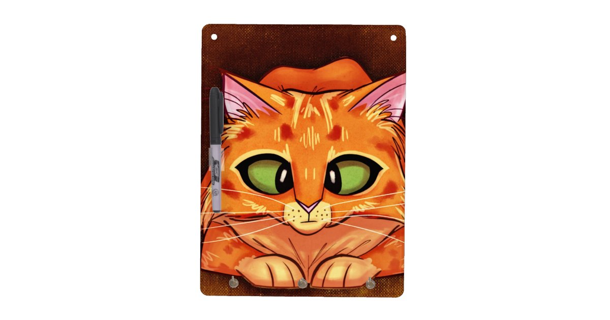 Cat Dry Erase Board Zazzle