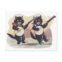Cat Duo Postcard postcards