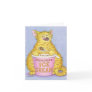 CAT eating ice cream Greeting Card