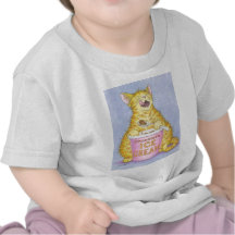 CAT eats ice cream Shirts