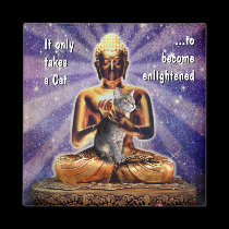 Cat Enlightenment magnets
