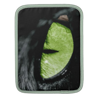 Cat eye iPad sleeve