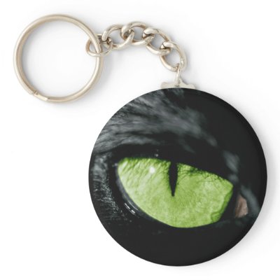 Cat eye keychains