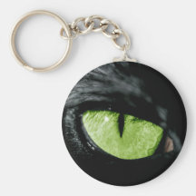 Cat eye keychain