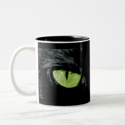 Cat eye coffee mug