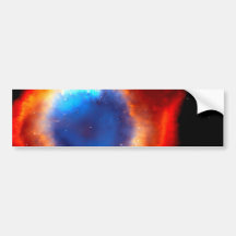 cat eye nebula bumper stickers