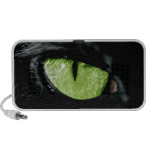 Cat eye notebook speakers