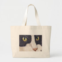 Cat Eyes Canvas Bags